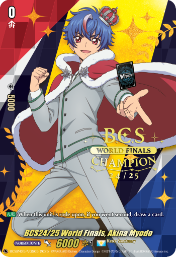BCS24/25 World Finals, Akina Myodo