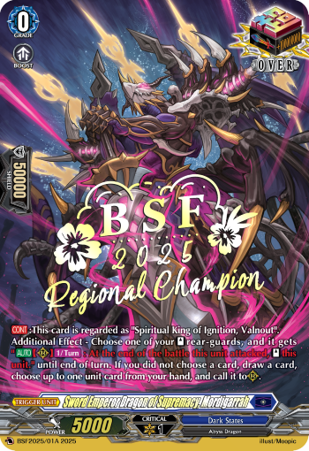 Sword Emperor Dragon of Supremacy, Mordigarrah