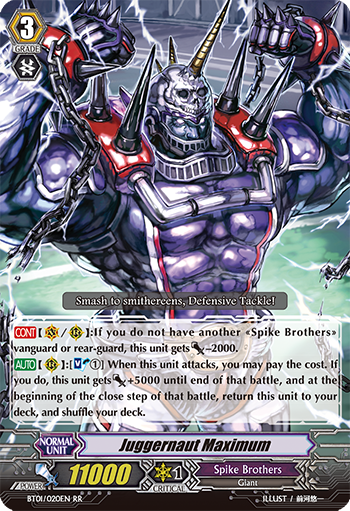 Cardfight!! Vanguard TCG - Sonic Noa (BT01/066) - Descent of the King of  Knights