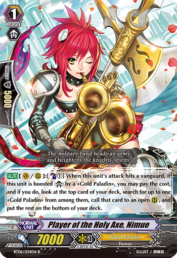 Player of the Holy Axe, Nimue