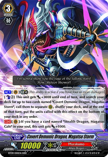 Covert Demonic Dragon, Magatsu Storm