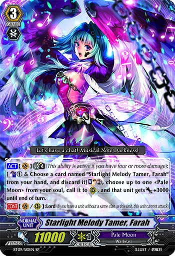 Starlight Melody Tamer, Farah