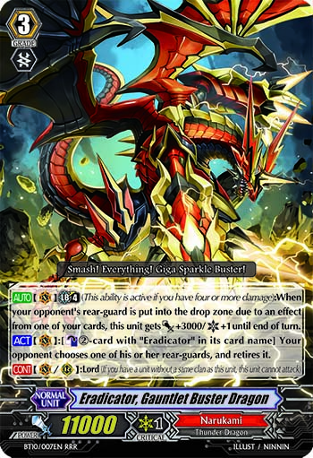 Eradicator, Gauntlet Buster Dragon