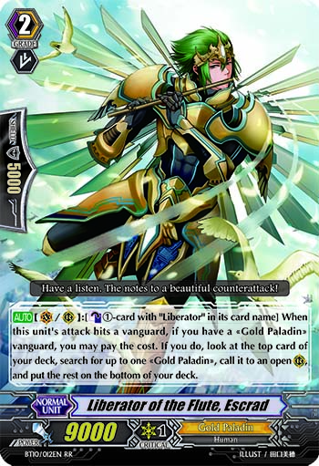 Bushiroad Cardfight Vanguard Liberator of the Round Table Alfred BT10/003EN RRR 