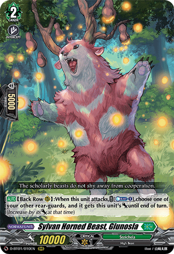 Sylvan Horned Beast King, Glunosia