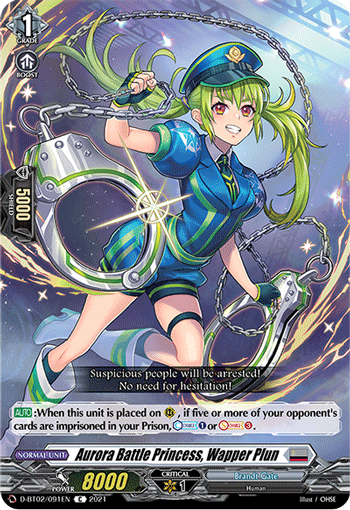 Aurora Battle Princess, Wapper Plun