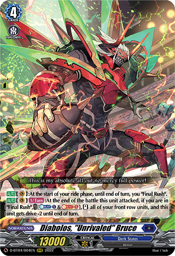 vanguard cards grade 4