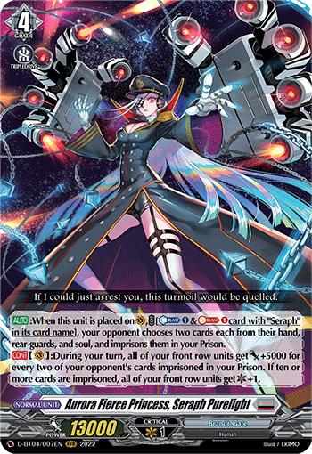 Aurora Fierce Princess, Seraph Purelight Aurora Fierce Princess, Seraph Purelight