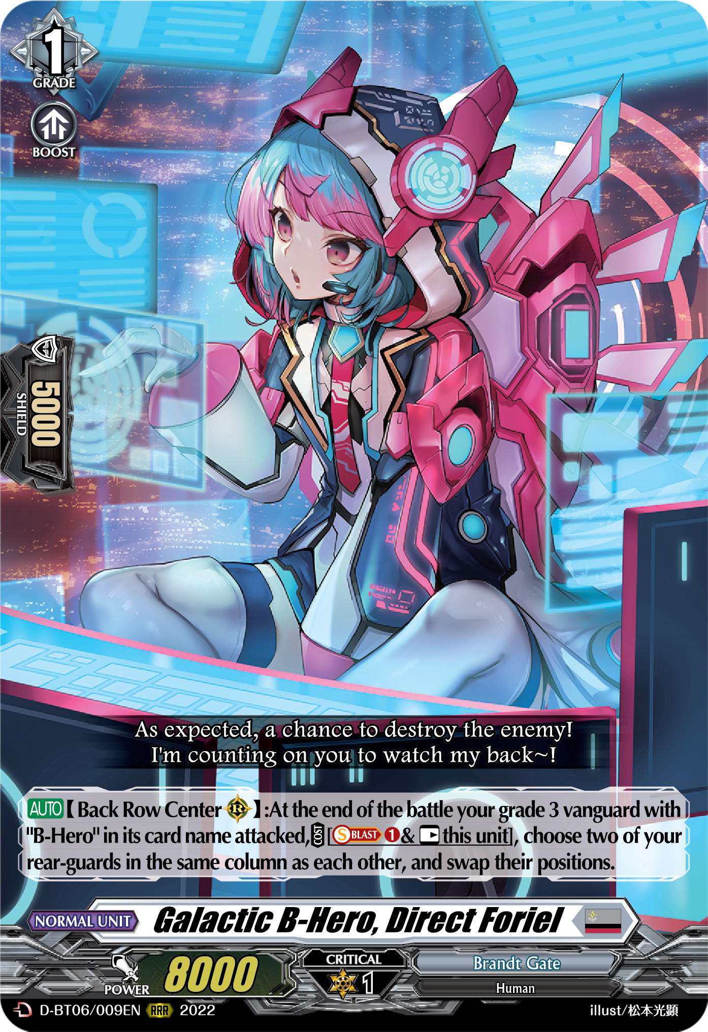 Galactic B-Hero, Direct Foriel Galactic B-Hero, Direct Foriel