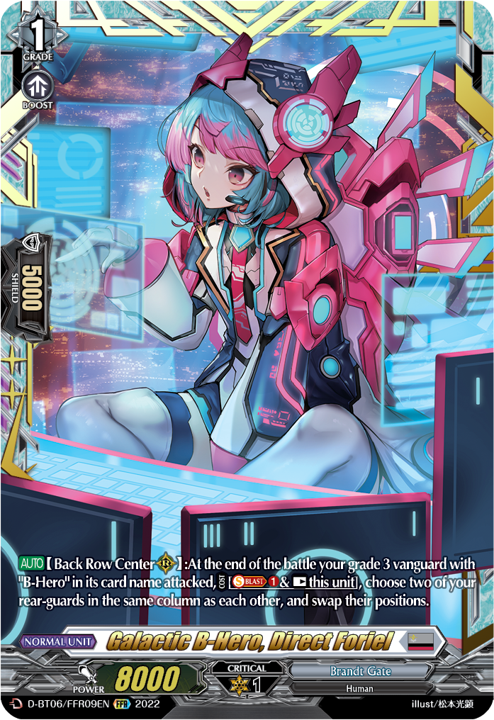 Galactic B-Hero, Direct Foriel