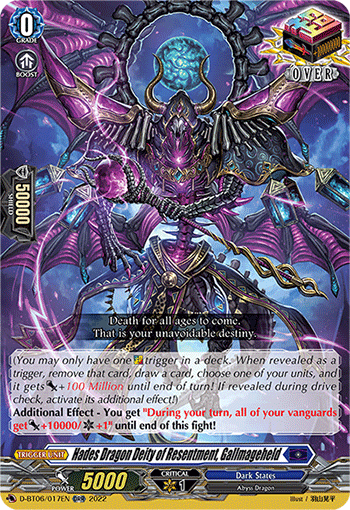 Hades Dragon Deity of Resentment, Gallmageheld