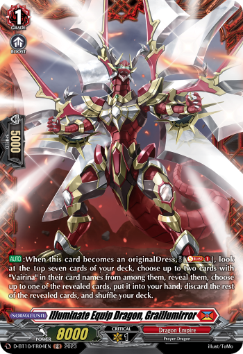 Illuminate Equip Dragon, Graillumirror Illuminate Equip Dragon, Graillumirror