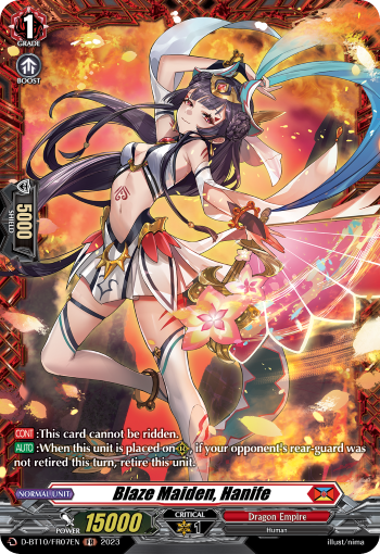 Blaze Maiden, Hanife