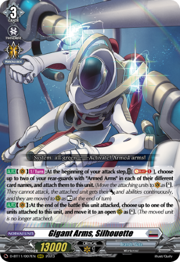 Armed Arms! Activate! ｜ Deck Recipe ｜ Cardfight!! Vanguard