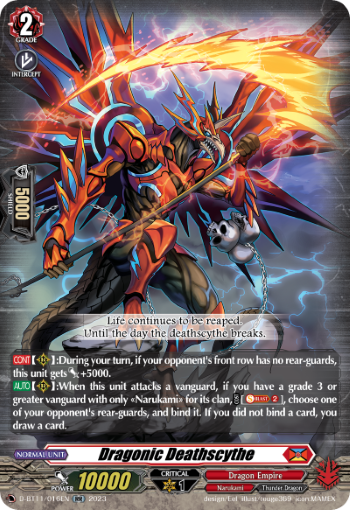 thumbnail image 2 of Cardfight!! Vanguard G-BT11 Rare (R) Single Card – English, Japan Import, Ungraded 2 of 4