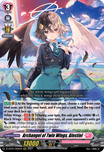 Archangel of Twin Wings, Alestiel