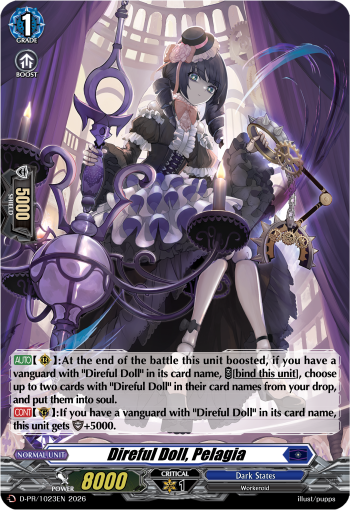 Direful Doll, Pelagia Direful Doll, Pelagia