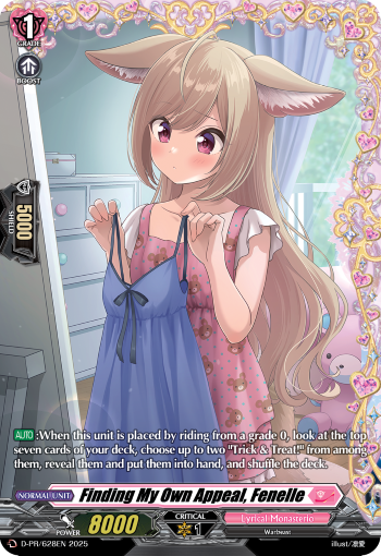 Finding My Own Appeal, Fenelle