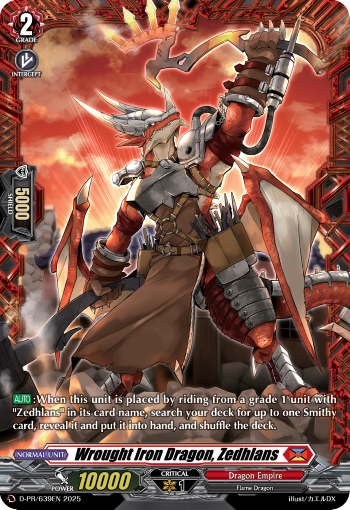 Wrought Iron Dragon, Zedhlans