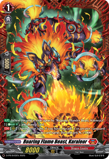 Roaring Flame Beast, Karaleor