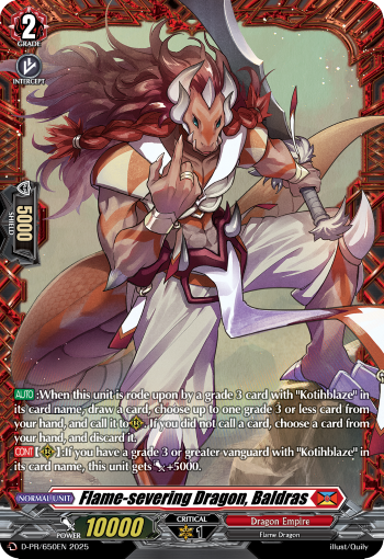 Flame-severing Dragon, Baldras