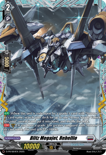 Blitz Megajet, Rebellio