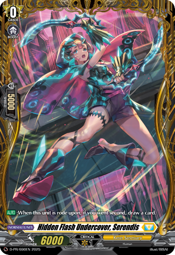 Hidden Flash Undercover, Serendis Hidden Flash Undercover, Serendis