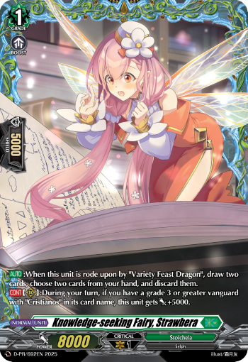 Knowledge-seeking Fairy, Strawbera Knowledge-seeking Fairy, Strawbera