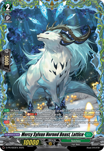 Mercy Sylvan Horned Beast, Lattice Mercy Sylvan Horned Beast, Lattice
