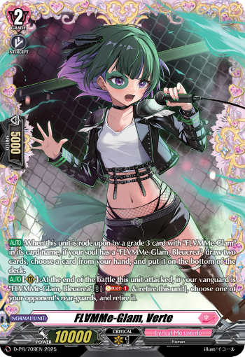 FL∀MMe-Glam, Verte