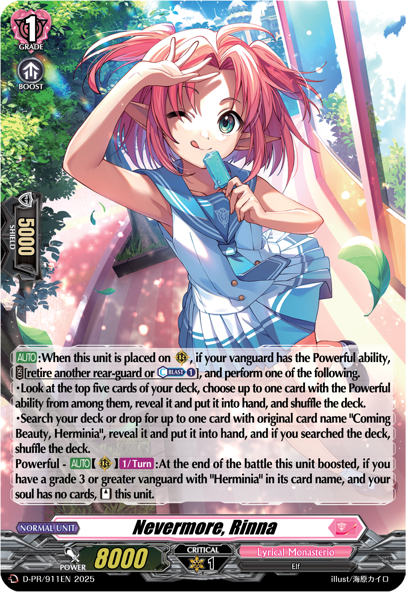 Nevermore, Rinna Nevermore, Rinna