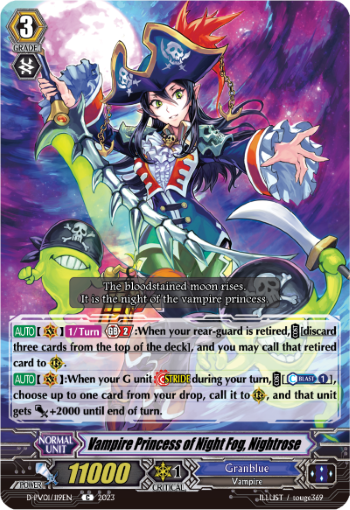 Vampire Princess of Night Fog, Nightrose