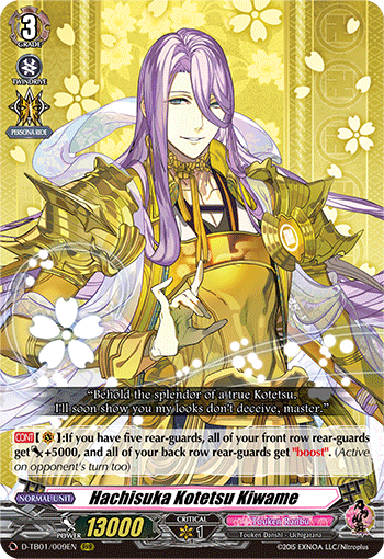 “Hachisuka Kotetsu Kiwame