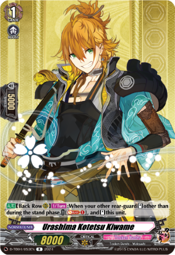 Urashima Kotetsu Kiwame