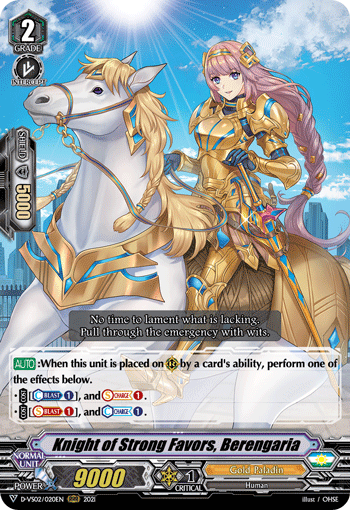 Knight of Strong Favours, Berengaria