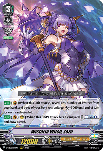 Wisteria Witch, ZoZo