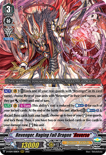 Revenger, Raging Fall Dragon Яeverse