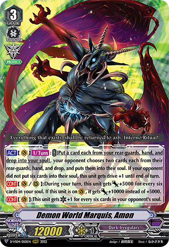 Demon World Marquis, Amon