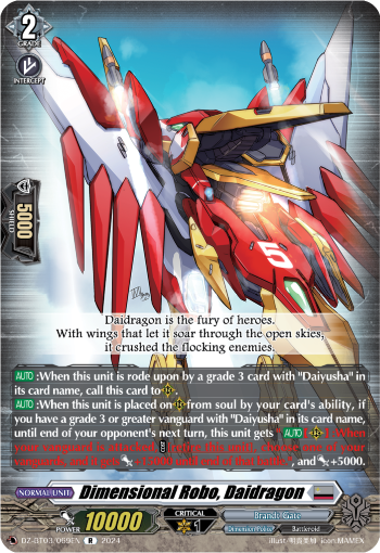 Dimensional Robo, Daidragon