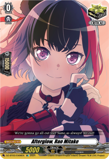 Afterglow, Ran Mitake