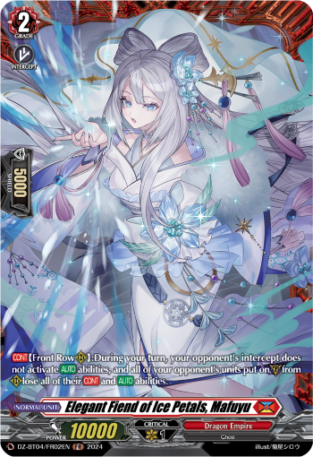 Elegant Fiend of Ice Petals, Mafuyu