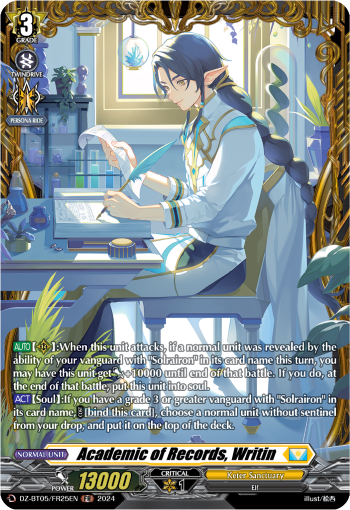 Academic of Records, Writin