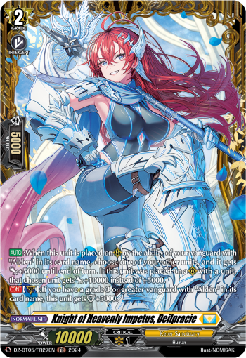 Knight of Heavenly Impetus, Deilpracie Knight of Heavenly Impetus, Deilpracie