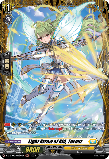 Light Arrow of Aid, Turaut