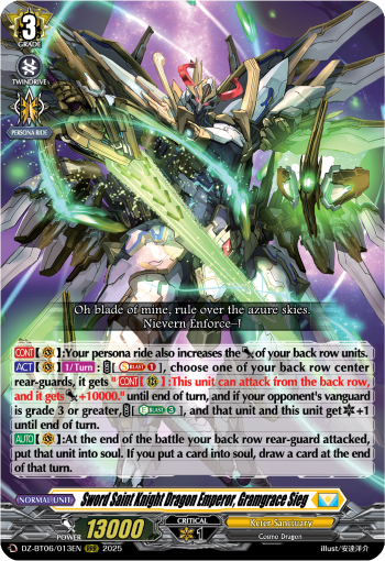 Sword Saint Knight Dragon Emperor, Gramgrace Sieg