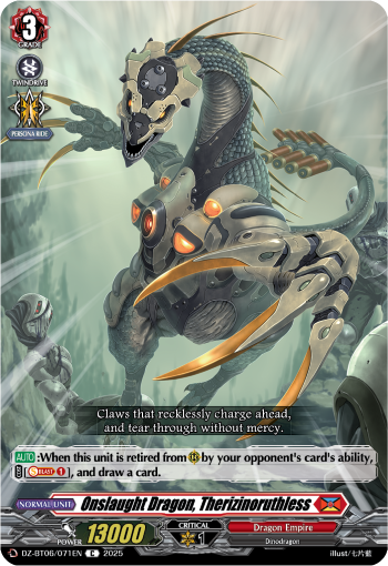 Onslaught Dragon, Therizinoruthless