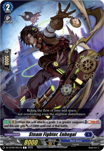 Steam Fighter, Enhegal