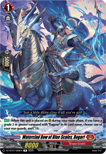Waterclad Bow of Blue Scales, Bogart