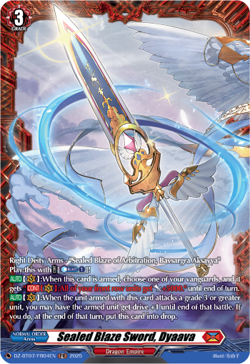 Sealed Blaze Sword, Dyaava