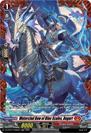 Waterclad Bow of Blue Scales, Bogart